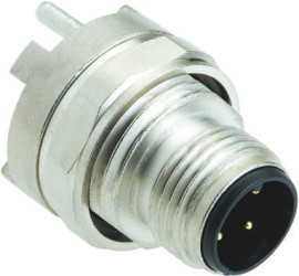 Wtyk Din 4 -pinowe Męski Montaż na panelu