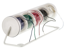 Przewód jednożyłowy linkowy 0,36 mm² Różne rodzaje Alpha Wire PVC 22 AWG 300 V dł. 30m 7/0,20 mm +105°C Certyfikat CSA,