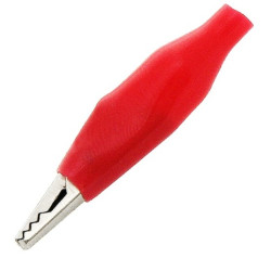 Krokodylek mały w izolacji 35mm czerwony 96-702