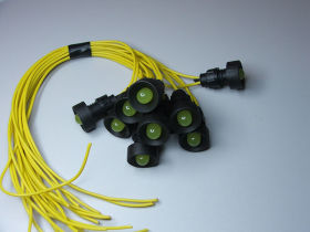 Lampka diodowa KLP-10/Y 230VAC/DC typu LED 230V (klosz 10mm)/yellow