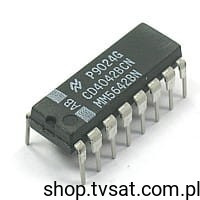 CD4042BCN Quad D Trigger ICs DIP16 NSC