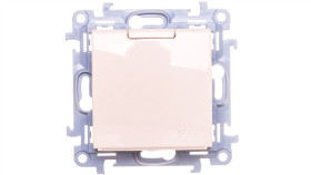 Simon 10 Gniazdo Pojedyncze Z Uszczelką Kremowe 16A 250V Ip44 Cgz1b.01/41