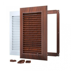 Zakończenia wentylacyjne DUO SMART DOSPEL ⌑ 135 (kratka wentylacyjna /biały)