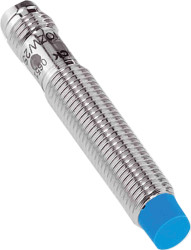 Czujnik zbliżeniowy M8 Indukcyjny 2,5 mm SICK Niewpuszczany 10 → 30 V DC długość 50mm Gwintowany