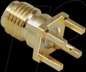 0409074 build-in SMA socket, PCB type 180°
