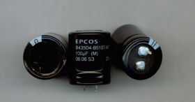 100uF/450V/105C B43504-B5107-M7 EPCOS KONDENSATOR ELEKTROLITYCZNY