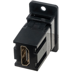 TUK Ltd KCHDBpm HDMI F2F Low Profile Panel Mount Coupler