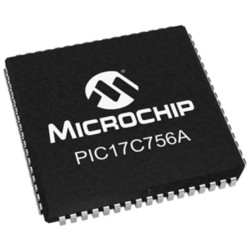 Mikrokontroler Microchip PIC17 PLCC 68-pinowy Montaż powierzchniowy PIC 16K x 16 słów 8bit CAN: 33MHz RAM:902 B