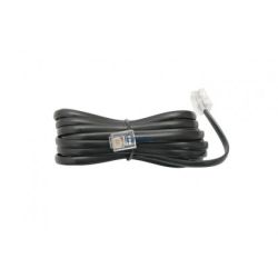 kabel telefoniczny 7m wtyk-wtyk RJ11 czarny