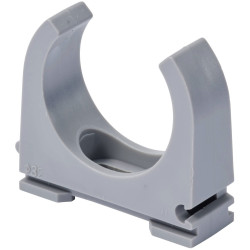 TruComponents 41215 Pipe clip &#xD8;32mm Grey 30pcs