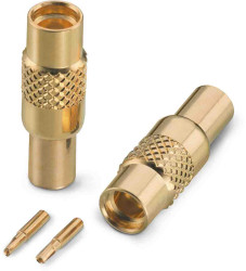 Złącze koncentryczne Montaż na kablu Żeński 50Ω typ złącza Złącze MMCX 6GHz Lutowane typ kabla RG405