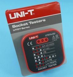 UT-07A-EU UNI-T MIERNIK-TESTER GNIAZD