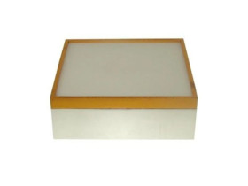 Panel led Sadok srebrno złoty 10W DW