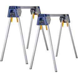 Irwin IRST83474-1 All Metal Sawhorses (Twin Pack)