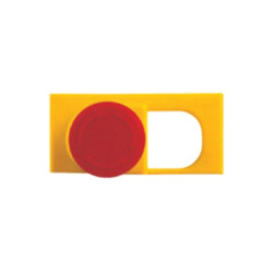 Nakładka na wyłącznik silnikowy, przycisk dłoniowy awaryjny, ryglowany, pokrętny 40mm, T0-MKS1-E40