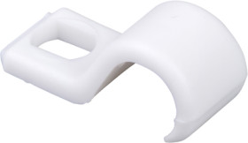 Cable clamp, max. bundle Ø 10 mm, PP, white, 2302016
