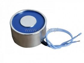 Elektromagnes trzymający 12V 2.5W 2kgf
