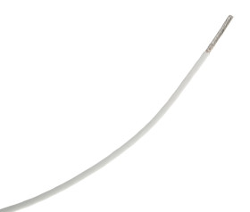 Przewód montażowy 1,3mm² Biały RS PRO Poliamid 16 AWG 600 V AC dł. 100m 19/0,3 mm +260°C EN 2084, EN 2267-009, FAR