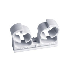 Uchwyt podwójny multiwymiarowy Abranyl ABMD 14-18mm /opak. = 50 szt./ (9118ABMD) CELO