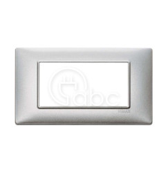 Ramka ozdobna Plana, 4M, Metalized Silver, 14654.71