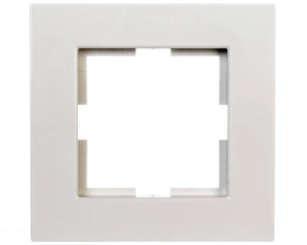 Karre Ramka 1-Krotna, Kolor Biały / 90960260