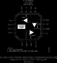 Single-Supply, Fixed G = 2, High Speed, Video Amplifier with Charge Pump