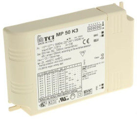 Statecznik do lamp, 50 W, typ: Elektroniczny, LED, 220 → 240 V, ściemnianie: Tak