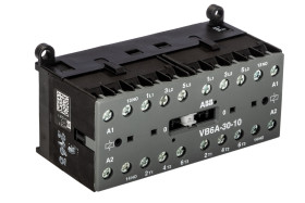 Stycznik 24 V ABB styki: 3 4 kW 20 A 3NO GJL1211911R0101 VB6A-30-10 24V AC