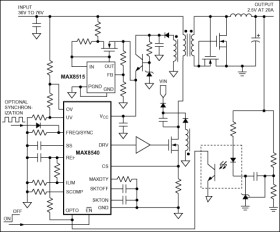 Synchronizable, High-Frequency Current- and Voltage-Mode PWM Controllers for Isolated Supplies