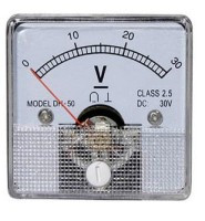 MIER-TABK30V Miernik tablicowy kwadratowy 30VDC - wymiar zewnętrzny: 51x51mm