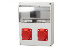 Rozdzielnica LAGO 11M - gniazda 2x32A 5p /11 modułów/