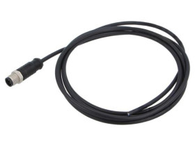 Złącze M12, męskie, PIN:5, wtyk, proste, 60V LM12A-05BMMM-SL8B02