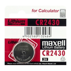 CR 2430 3V MAXELL Bx5