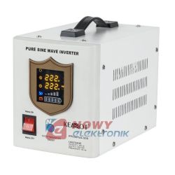 UPS SAZ PROsinus-500W (800VA) (biały)500W awaryjne zasilanie pieca pomp CO przetwornica URZ3405