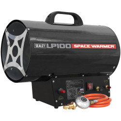 Sealey LP100 Space Warmer&#xAE; Propane Heater 61,000-102,000Btu/hr (18-30 kW)