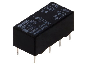 Przekaźnik elektromagnetyczny DPDT Ucewki 12VDC 0,5A/125VAC G6A-274P-ST-US 12VDC