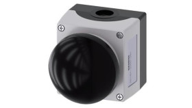 Przycisk Dłoniowy Kopułowy Czarny W Obudowie 1No Z Samopowrotem Tworzywo...