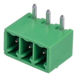 CamdenBoss CTB93HE/3 3 Way 10A Terminal Block Side Entry Header 3.81mm Pitch