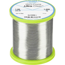 Felder 5551941040 ISO-Core Solder Lead-Free Sn100Ni&#x2B; 1mm 1kg Halogen-Free