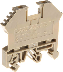 Kostka zaciskowa na szynie DIN RS PRO 22 → 11AWGŚruba 40A 800 V