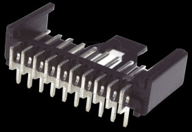 19113 Pin header, angled, RM 2.5, 3-pin