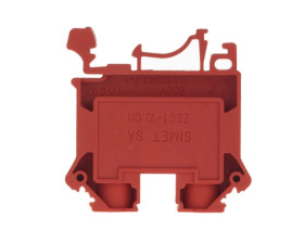 Złączka szynowa 2-przewodowa 10mm2 czerwona NOWA ZSG1-10.0Nc 11521311