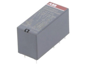 Przekaźnik elektromagnetyczny, DPDT, Napięcie Cewki: 12VDC, 8A, CR-P, PCB 1SVR405601R4000