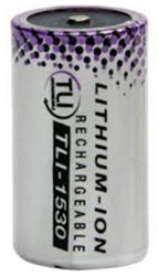 Lithium-ion-battery, 4 V, 150 mAh, 2/3 AA, soldering lug, 1331153202