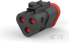 Złącze samochodowe 3-pinowe Deutsch 2-rzędowe Męski 13A DEUTSCH DT Obudowa złącza samochodowego