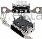 Gniazdo HDMI do montażu; lutowane do druku