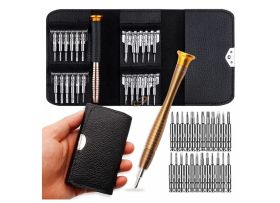 ZESTAW WKRĘTAKÓW PRECYZYJNYCH 25 SZT PORTFEL
