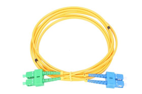 Patchcord Jednomodowy, Duplex, 3mm, 1m Extralink SC/UPC-SC/APC