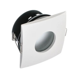 Oprawa OMIKRON kwadrat hermetyczna biała stop aluminium i cynku