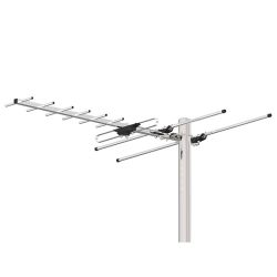 Antena TV VHF/UHF DVB-T MUX8 ATD33S pasywna / 21-043